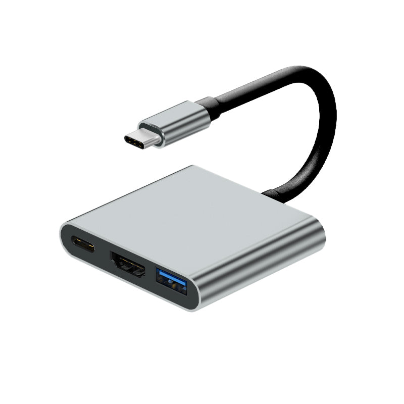 3in1 USB Type-C ハブ 4K HDMI USB 3.0 PD充電 byl2005