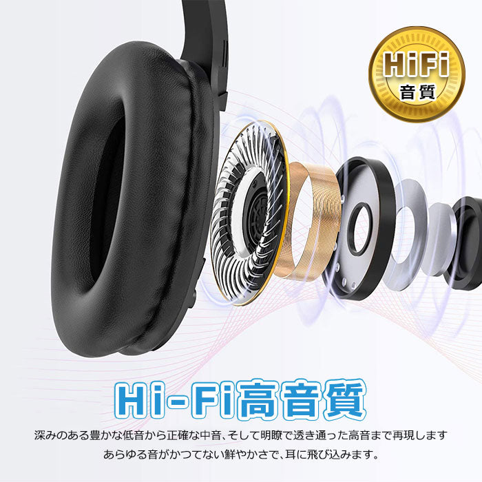 ankbit Bluetooth5.0 ワイヤレス ヘッドホン e600pro