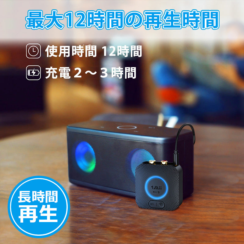 1Mii  bluetooth オーディオレシーバー b06hd