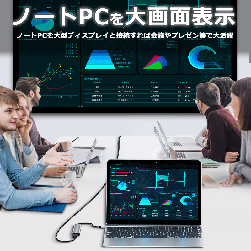 7in1 USB Type-C ハブ HDMI USB3.0 PD充電 SD/microSDカードリーダー yg2121