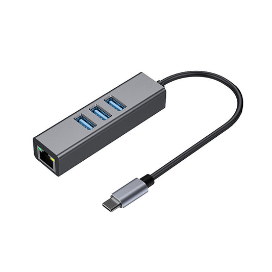 4in1 USB Type-C ハブ 1Gbps LAN SB3.0 idc2lan3a
