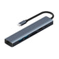 7in1 USB Type-C ハブ 4K HDMI USB3.0 PD充電 1Gbps LAN ポート SDカードリーダー byl2303