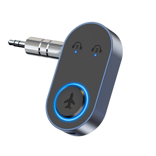 1Mii 飛行機用 Bluetooth5.3 ワイヤレス オーディオ トランスミッター br10p
