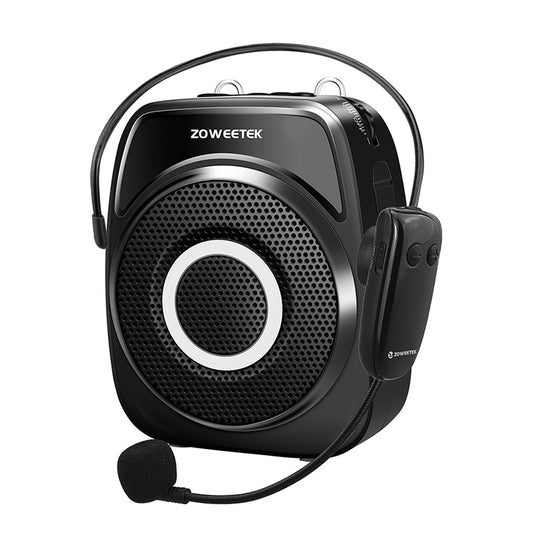 ZOWEETEKハンズフリー Bluetoothポータブル拡声器スピーカー マイク付 zw-s93uhf