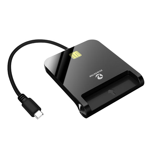 ZOWEETEK ICカードリーダー マイナンバーカード対応 USB-C接続 icr0008c-