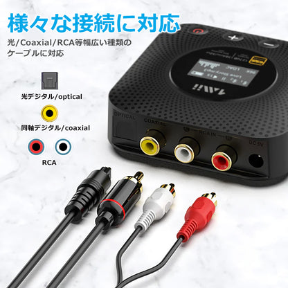 1Mii  LDAC対応 bluetooth ハイレゾオーディオレシーバー b06hdplus