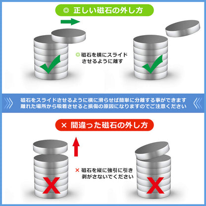 IDETOR製 小型超強力ネオジム磁石 マグネットピン 12個セット mtre1518