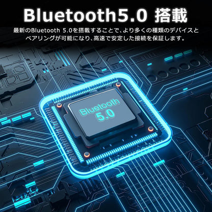 1Mii aux車載用 bluetooth5.0 レシーバー ml100