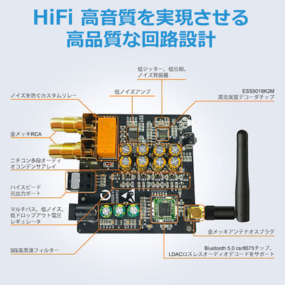 1Mii  bluetooth オーディオレシーバー ds200pro
