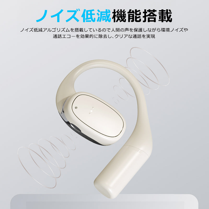 bluetooth5.3 オープンイヤーOWSワイヤレスイヤホン idv1